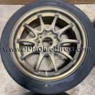 JDM VOLK Racing Bronze CE28N 16 Inch Wheels and Tires 